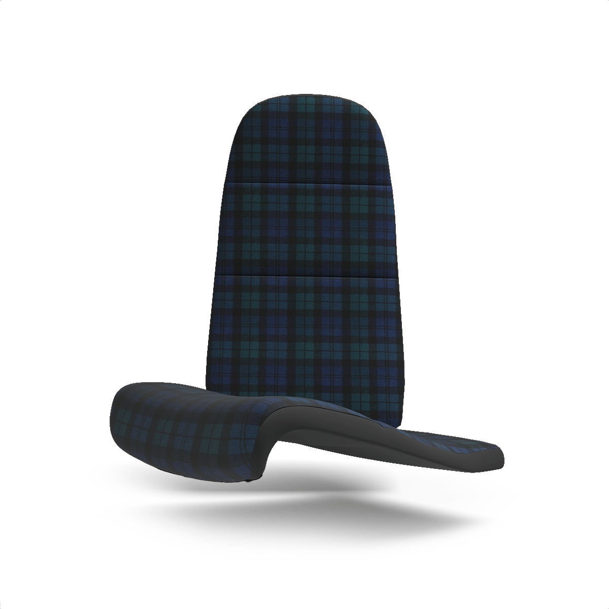 Porsche Schottenkaro Seat Fabric - Green / Blue