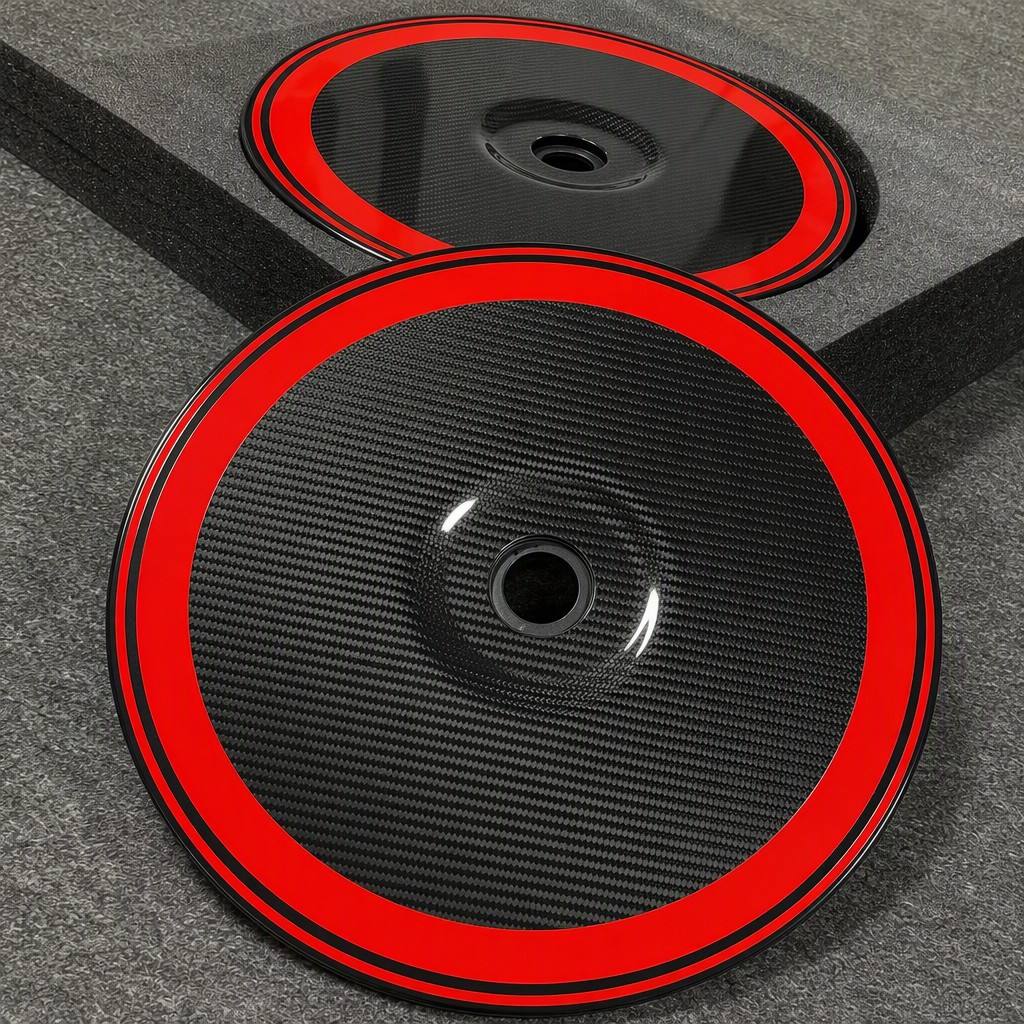 Carbon fiber wheel covers