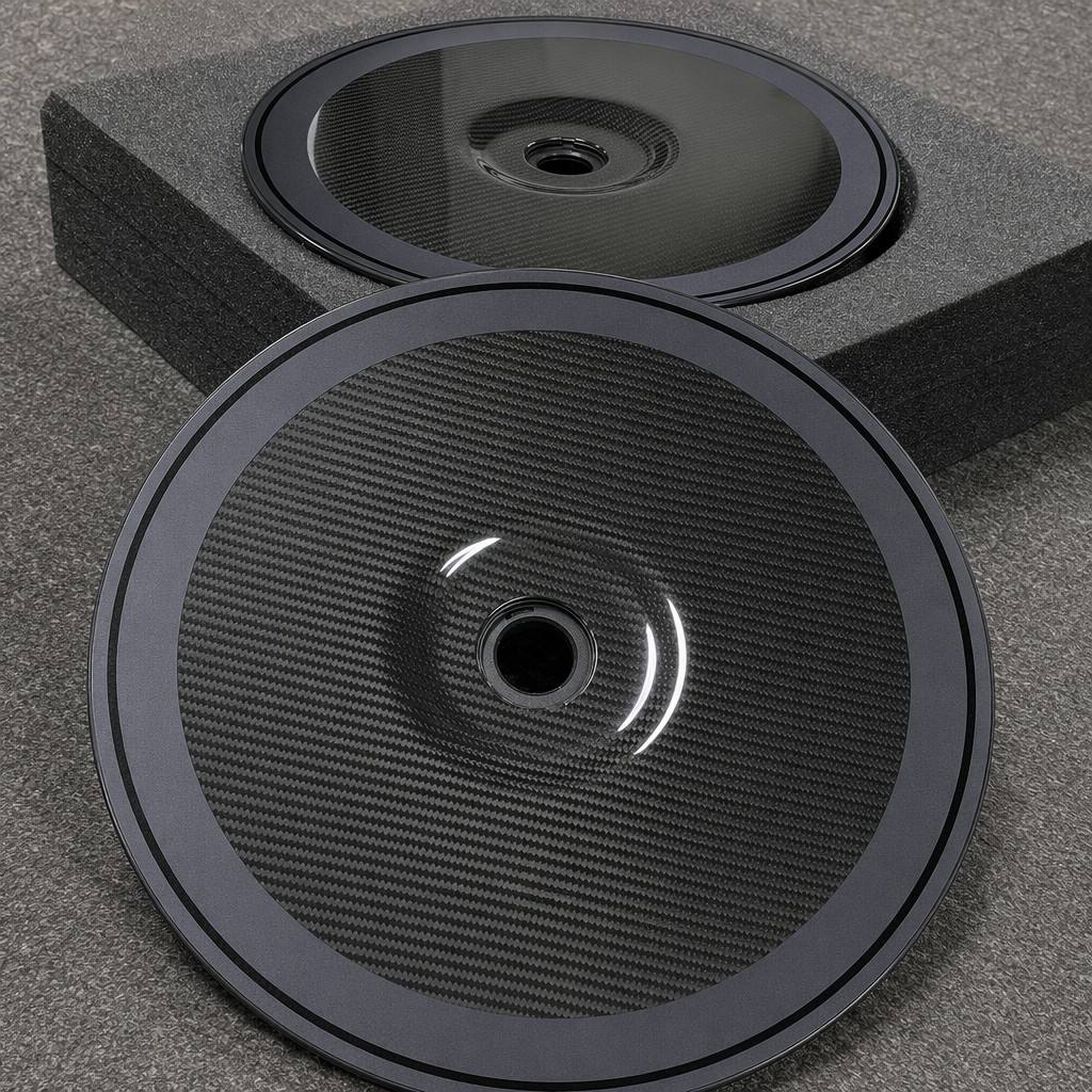 Carbon fiber wheel covers