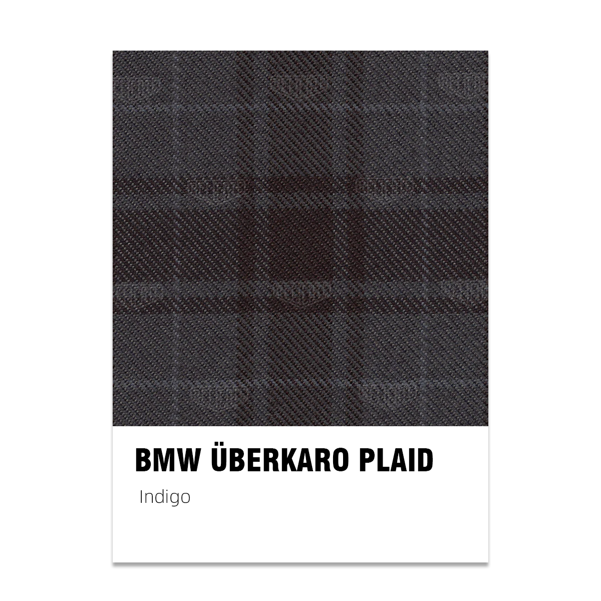 ÜBERKARO FABRIC FOR BMW - INDIGO