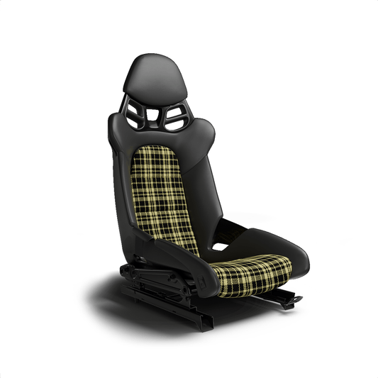 SPEC Series Plaid Fabric - Yellow / Black