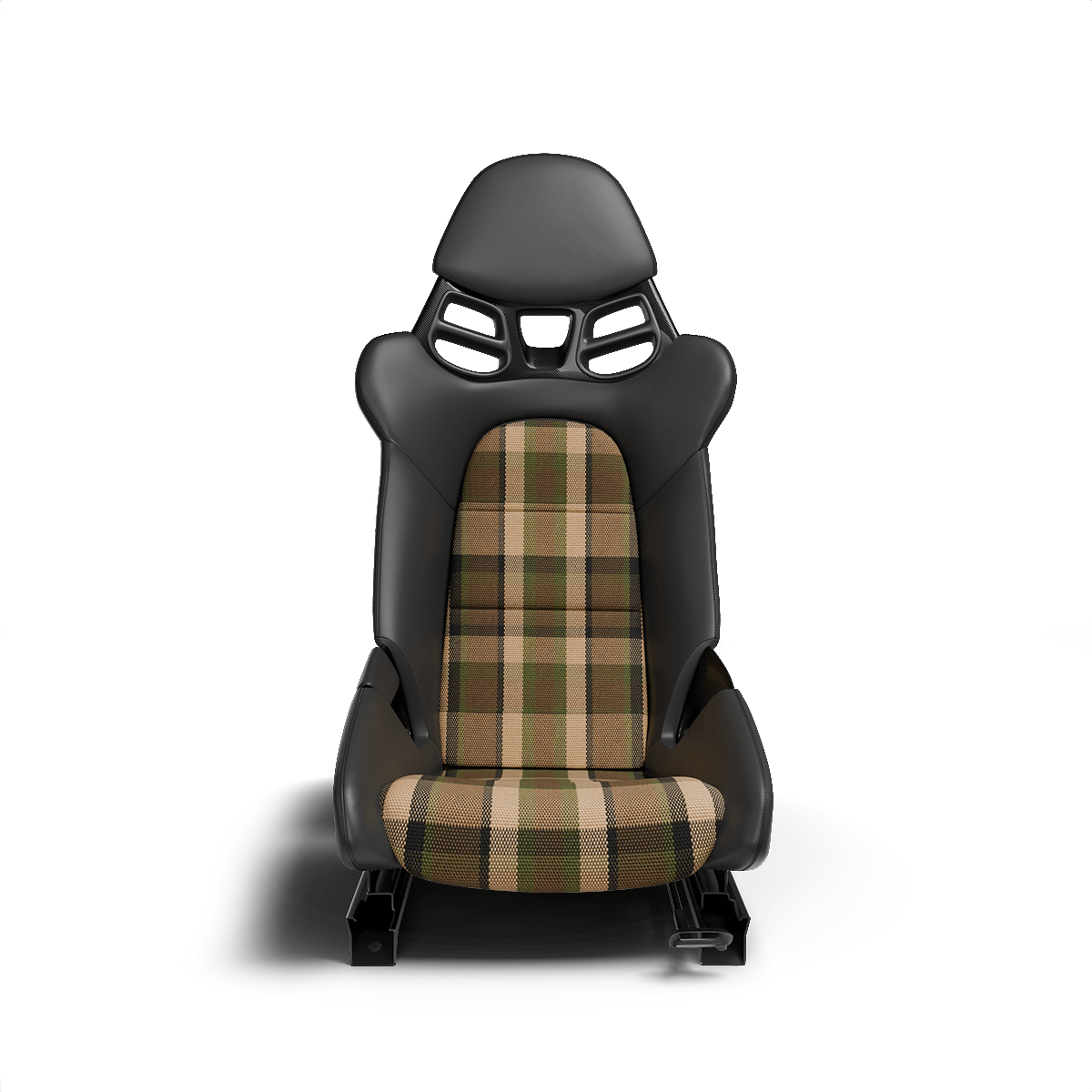 Westfalia Plaid Fabric - Brown