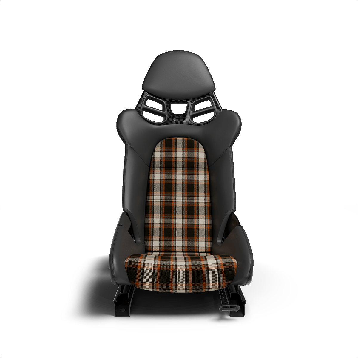 SPEC Series Plaid Fabric - Burnt Orange