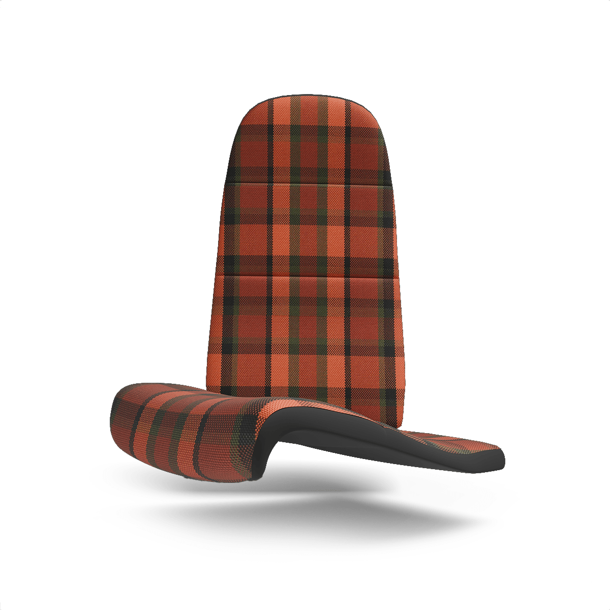 Westfalia Plaid Fabric - Orange
